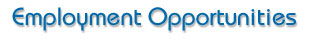employment opportunities